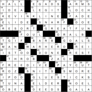 Today's Crossword Answers - WinPuzzles